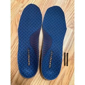 Superfeet WORK CUSHION INSOLES ANTI FATIGUE SIZE E Men's 9.5-11/ Womens 10.5-12